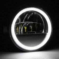 SET OF BACKLIT LED SPOTLIGHTS - 4.5" - VINTAGE WITH HALO