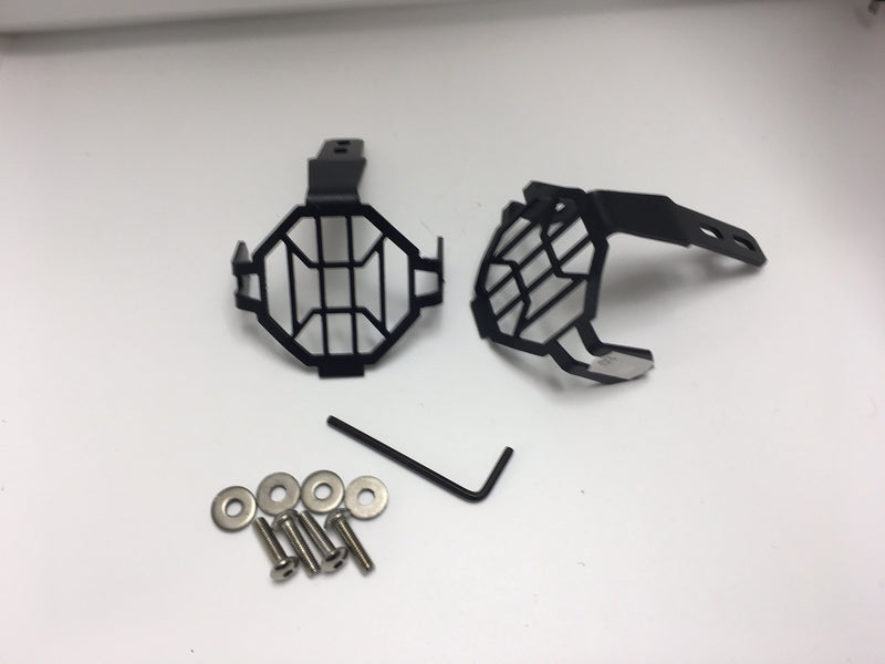 REJILLAS PROTECTORAS FAROS LED DE MOTO BMW GS 1200 BENELLI TRK HONDA NC700X