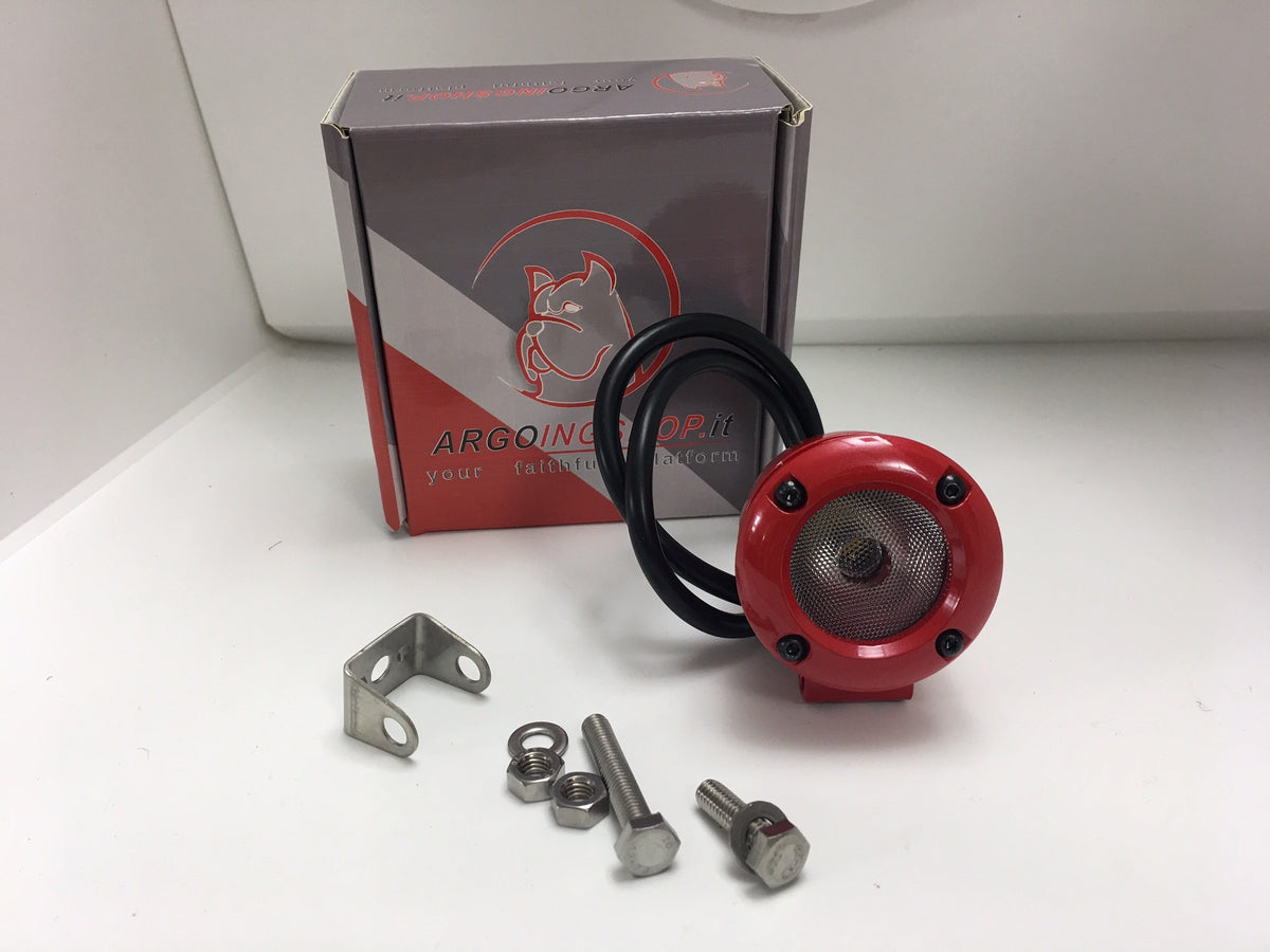 Faretto ausiliare 15 w -rosso - super potente