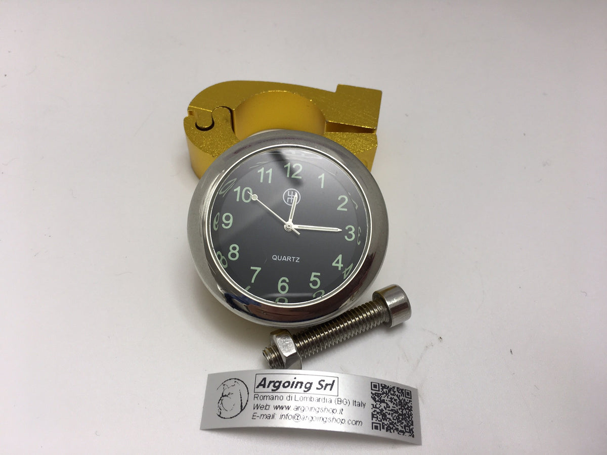 Orologio supplementare per moto oro – immagine 2
