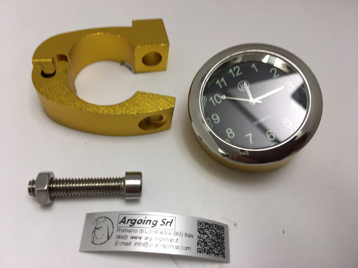 Orologio supplementare per moto oro – immagine 4