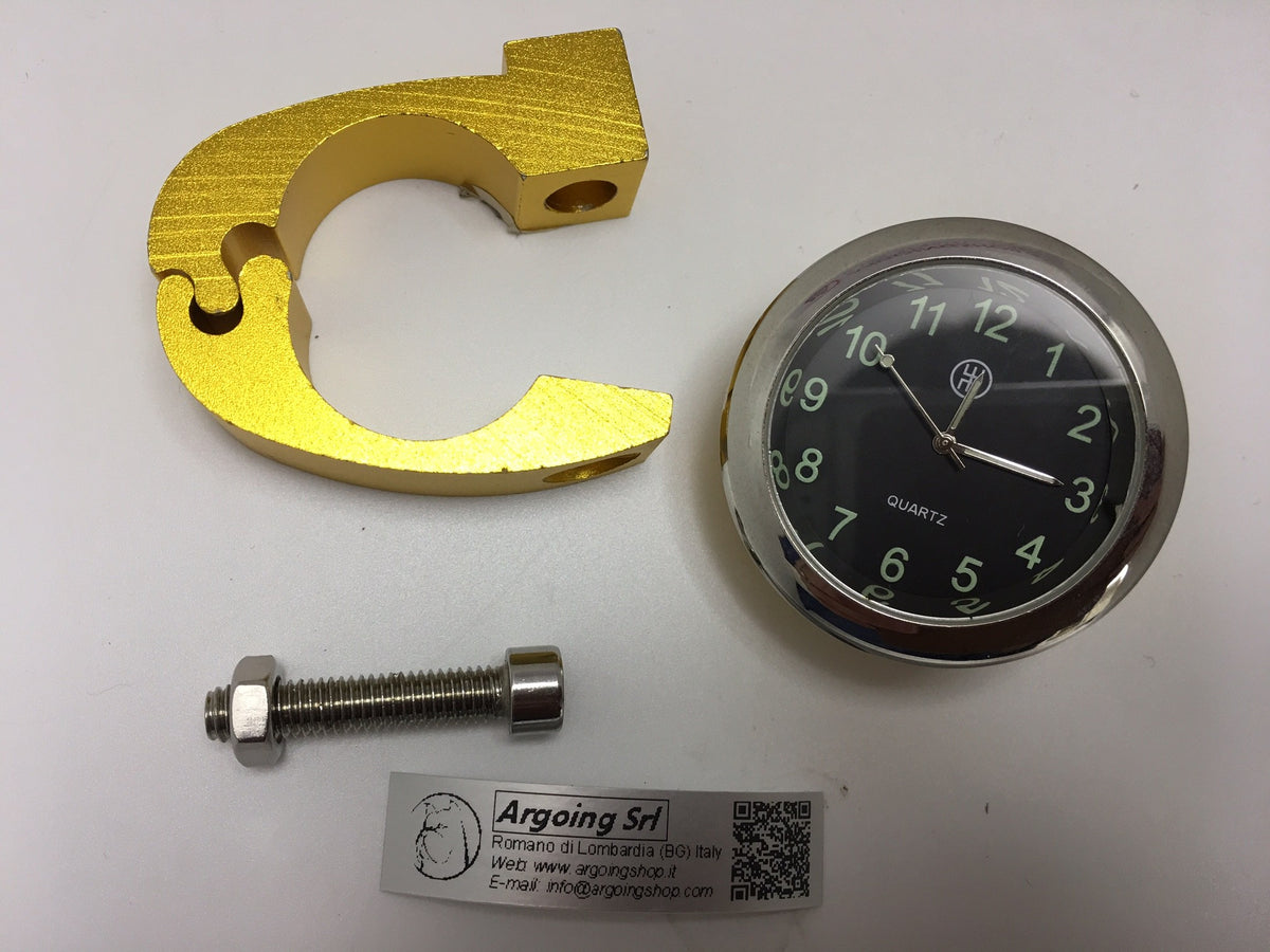 Orologio supplementare per moto oro – immagine 5