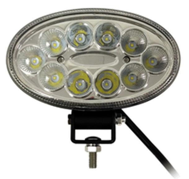 FARETTO LED OVALE PER JEEP WRANGLER-30W-