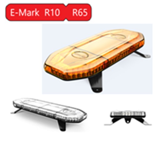 EMERGENCY STROBE SIGNAL BAR 162W-AMBER-