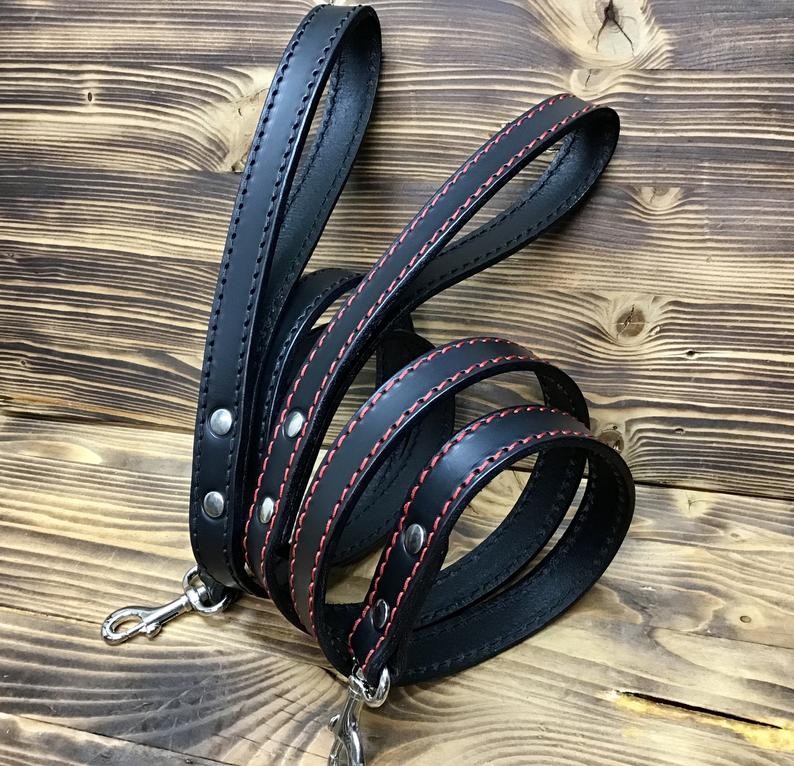 CORREA PARA PERRO DE PIEL MT 1.40