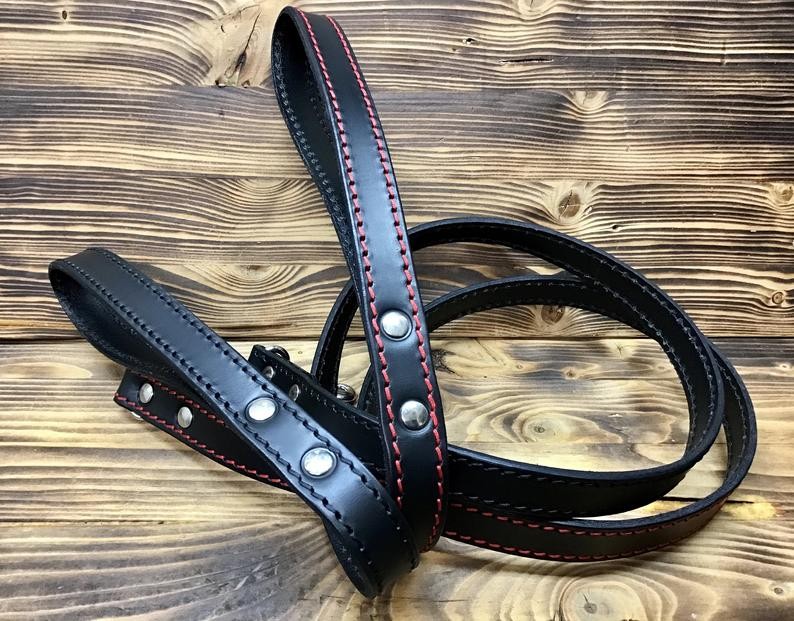 CORREA PARA PERRO DE PIEL MT 1.40