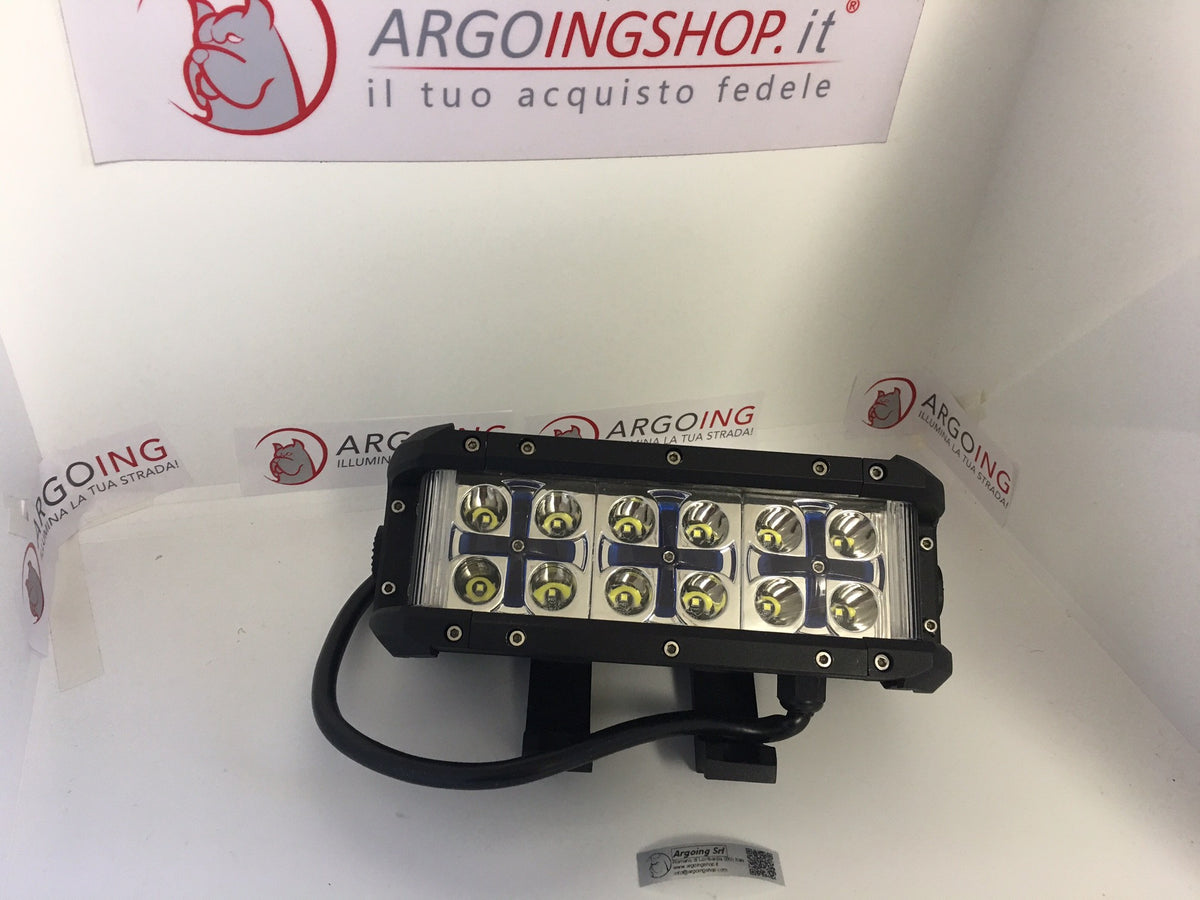 Barra LED per jeep disegno croce blu – immagine 2