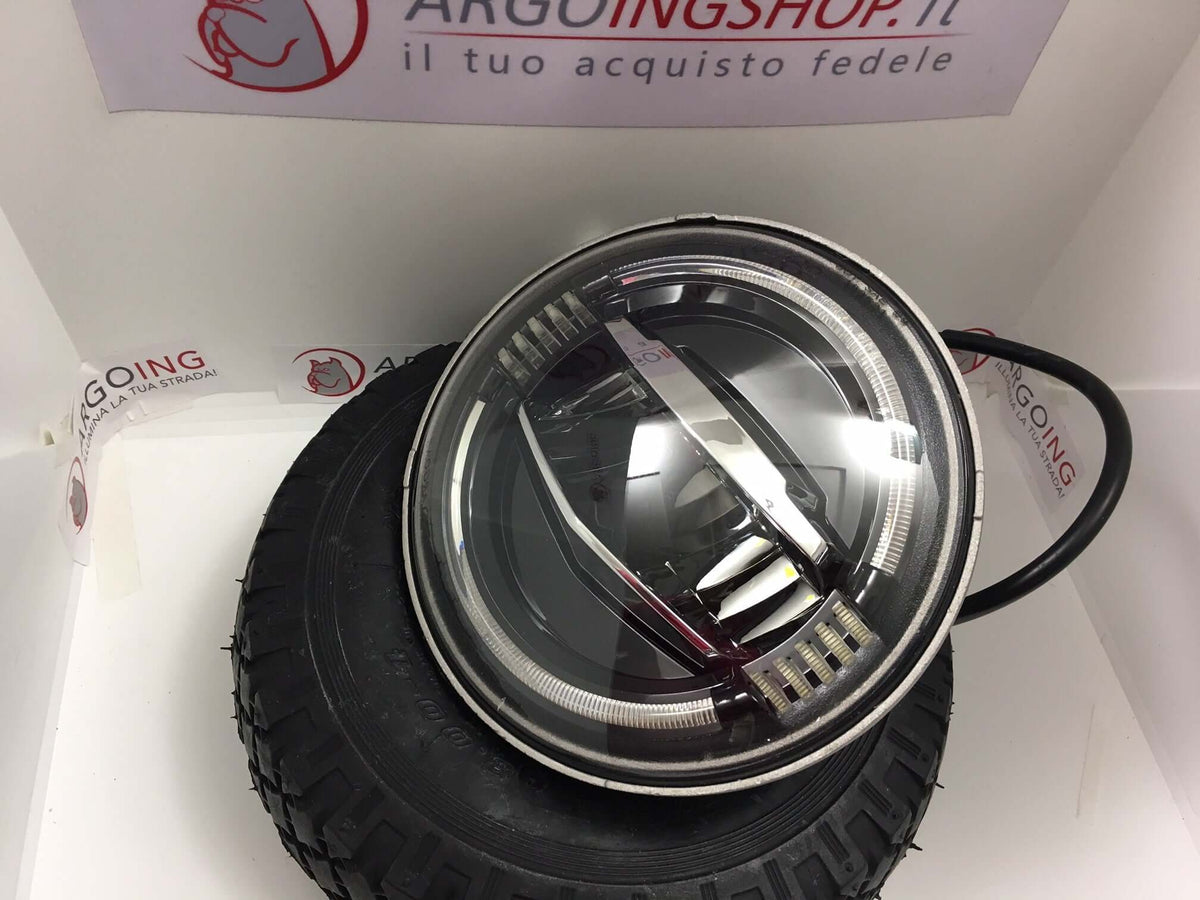 Faro LED " bob " 7 pollici cromato per jeep renegate – immagine 2