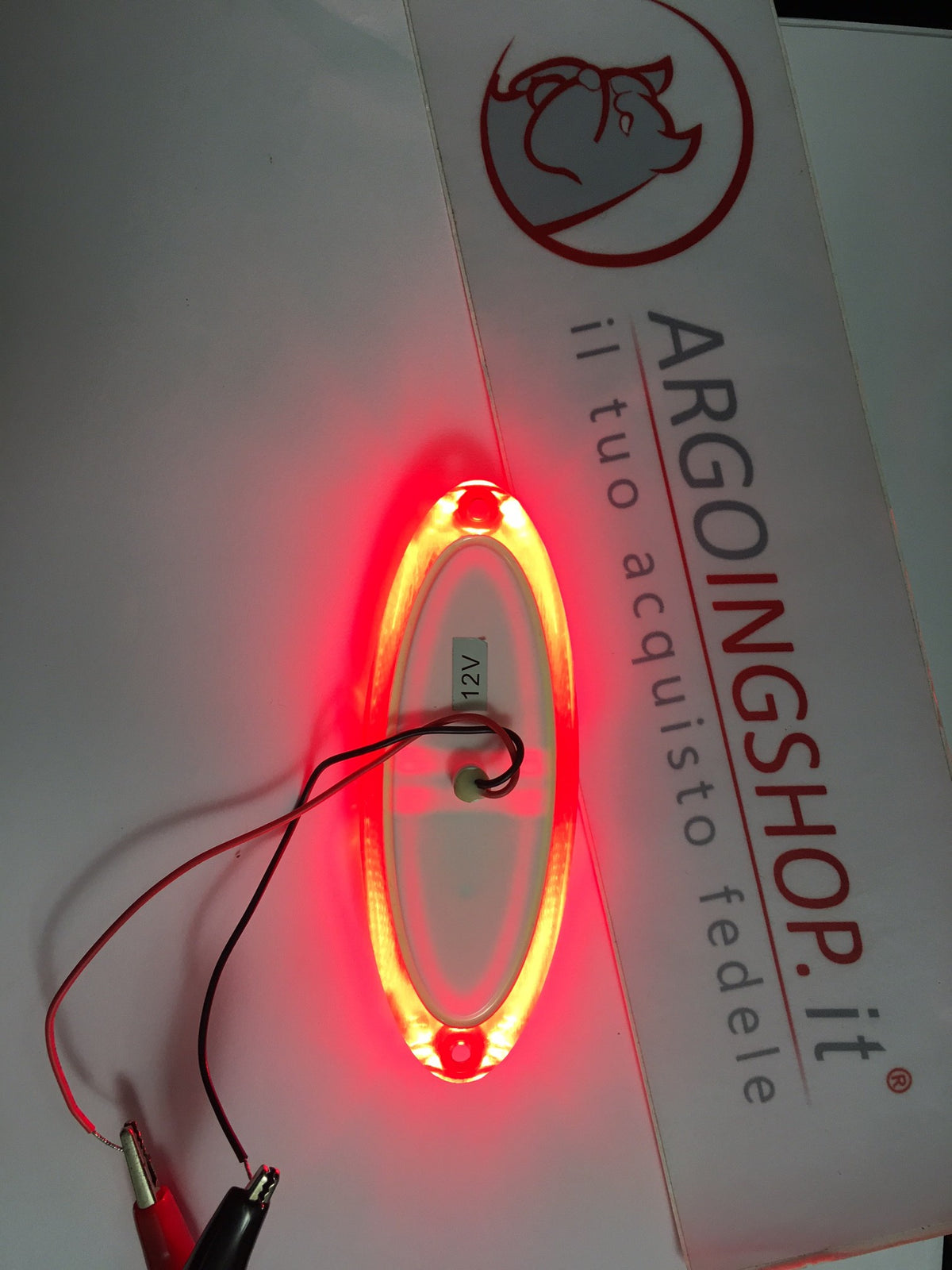 Luce a LED di ingombro a LED rosso 4W – immagine 3