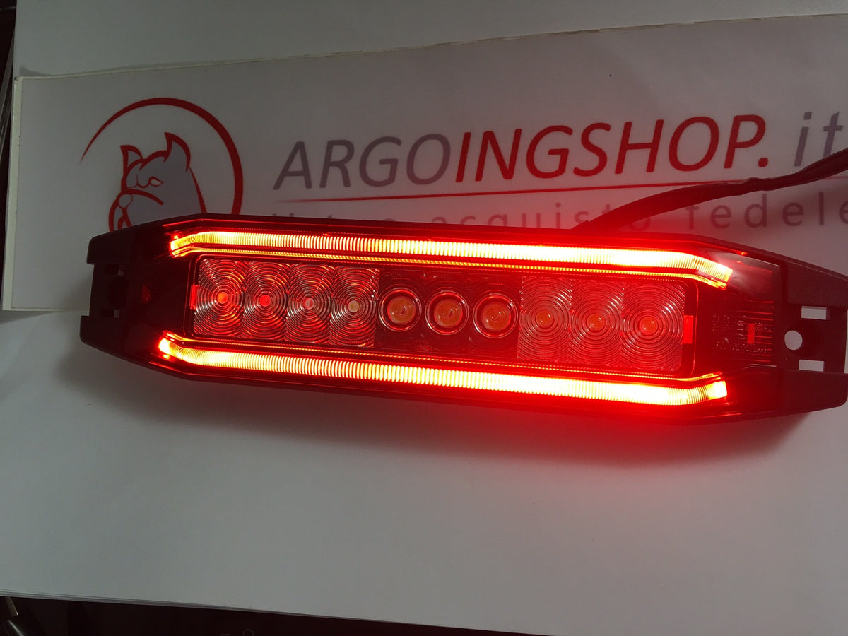 Luce LED posteriore con segnale di direzione per auto e veicoli commerciali – immagine 2