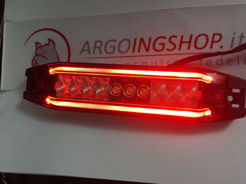 PILOTO TRASERO LED CON INTERMITENTE PARA COCHES Y VEHÍCULOS COMERCIALES
