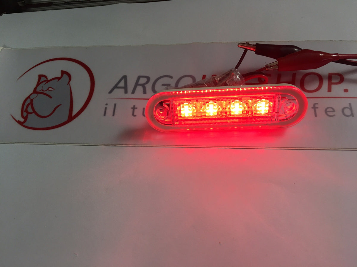 Luce a LED di ingombro rosso