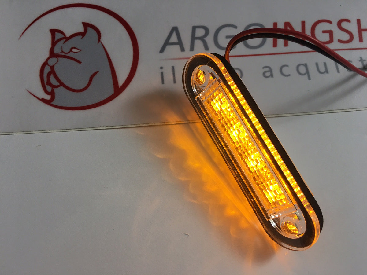 Luce a LED di ingombro arancio – immagine 2