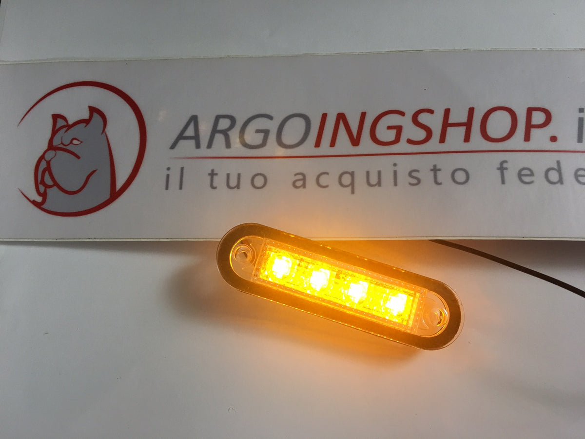 Luce a LED di ingombro arancio