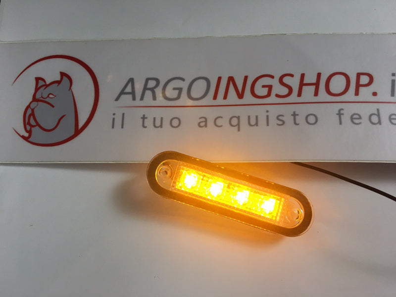 LUZ LED NARANJA CLARO