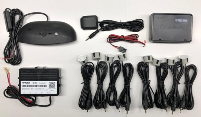 D-LIFE DISPLAY WITH PARKING SENSORS