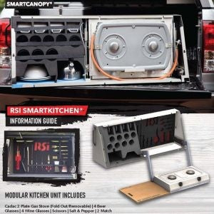 RSI SmartCap CAMP KITCHEN-CUCINA DA CAMPO PER PICK UP MID SIZE – SKU SA0814 – foto 2